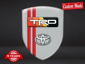 Toyota Pegatinas Silicona Acabado Superior Etiquetas Elegantes